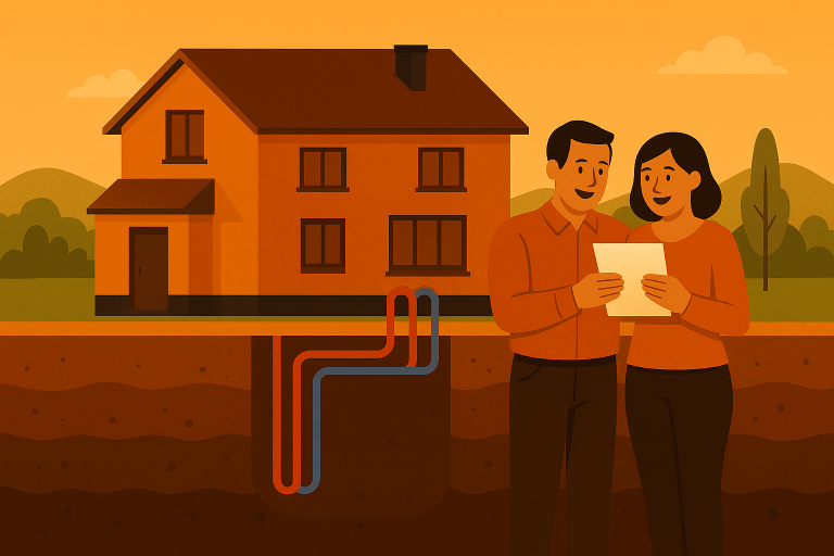 Du fioul à la géothermie avec Nova Géothermie, Normandie